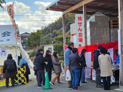 抽選会風景